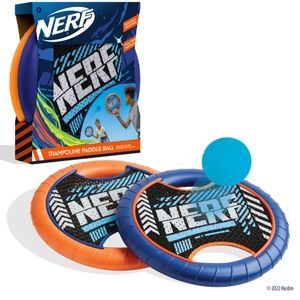 Hasbro Nerf Trampoline Paddle Ball Outdoor Game